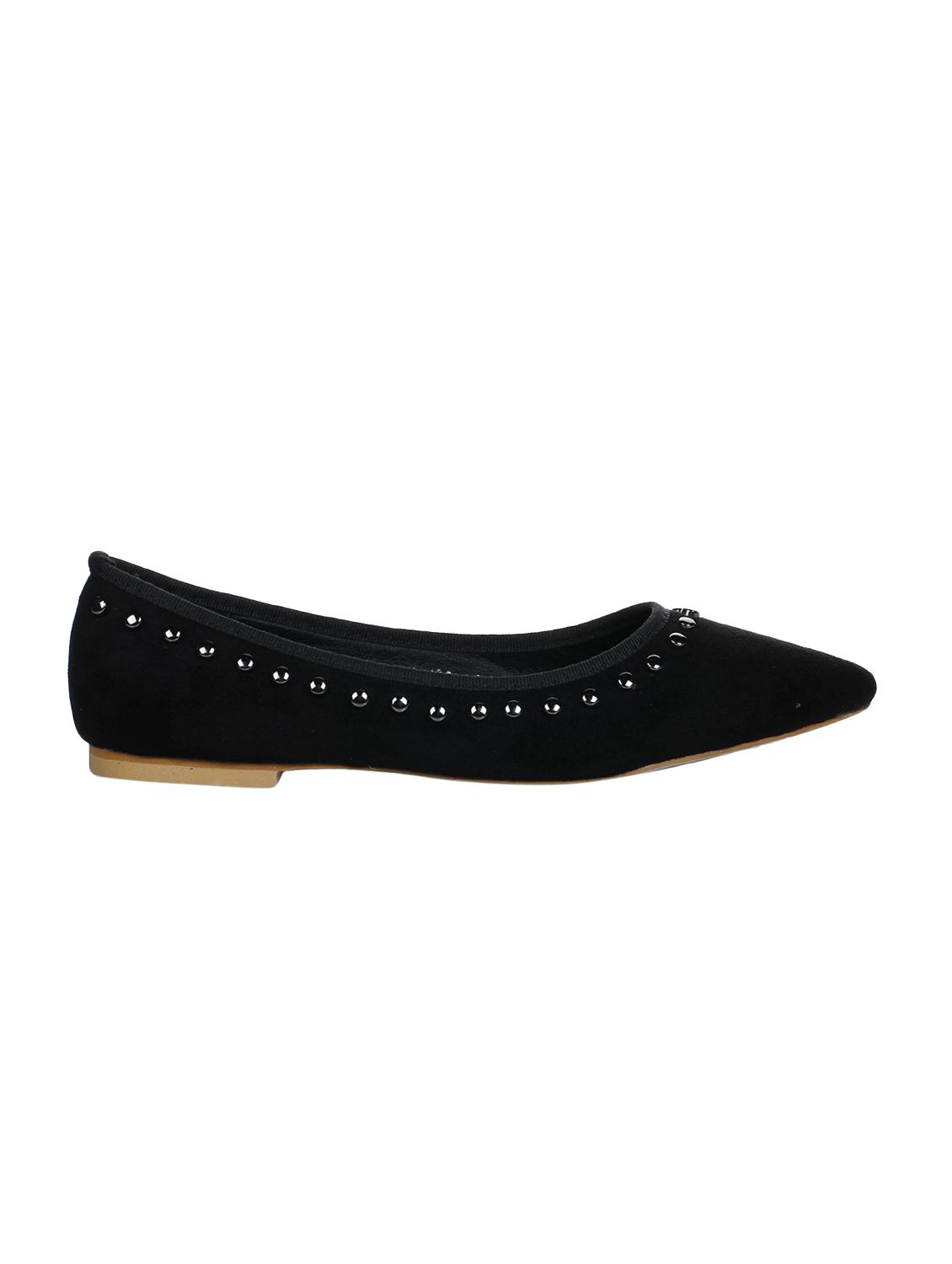 black slip on ballerinas - 16007306 - Zoom Image - 2