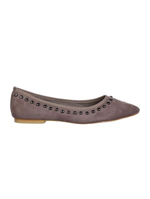 grey slip on ballerinas - 16007308 - Standard Image - 2