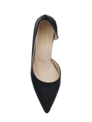black slip on pumps - 16007315 - Standard Image - 4
