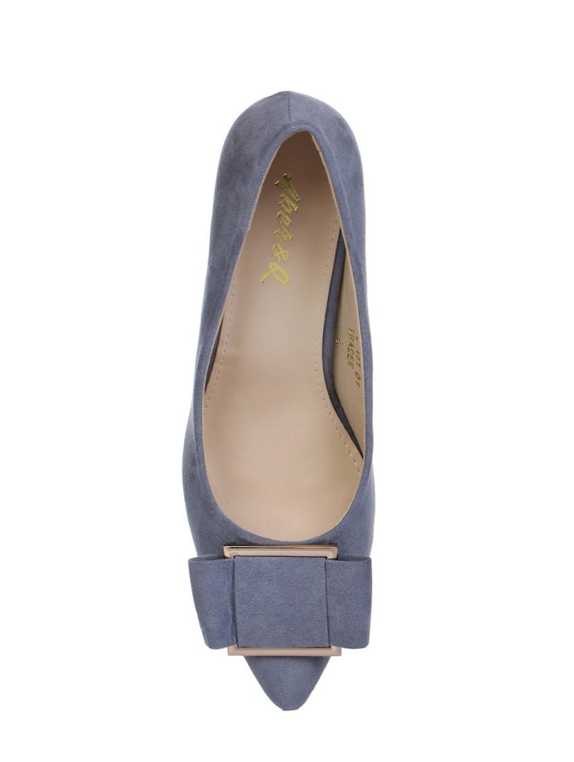 blue slip on pumps - 16007318 - Zoom Image - 4