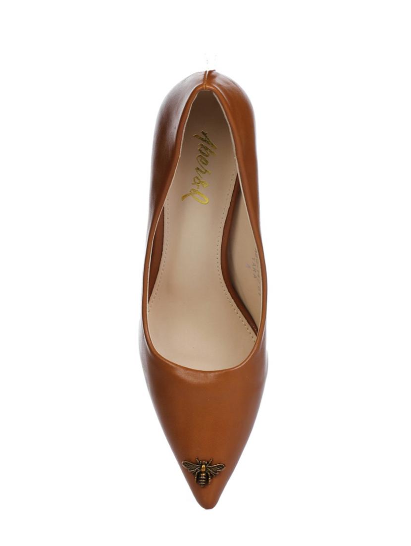 tan slip on pumps - 16007320 - Zoom Image - 4