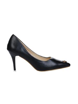 black slip on pumps - 16007321 - Standard Image - 2