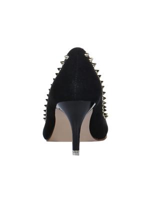 black slip on pumps - 16007324 - Standard Image - 3