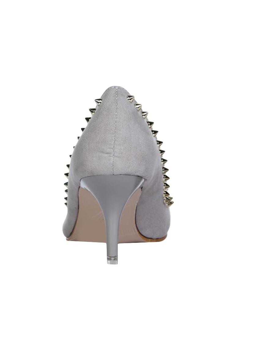 grey slip on pumps - 16007325 - Zoom Image - 3