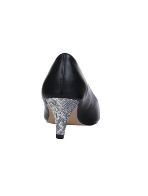 black slip on sandals - 16007329 - Standard Image - 3