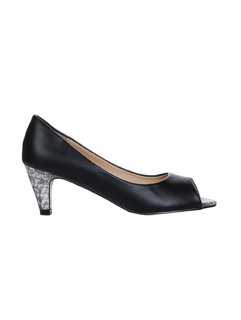black slip on sandals - 16007329 - Zoom Image - 2