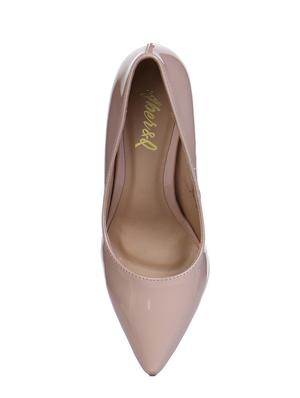 nude slip on pumps - 16007331 - Standard Image - 4