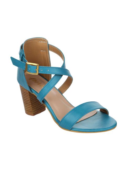 blue closed back sandals - 16007343 - Standard Image - 1