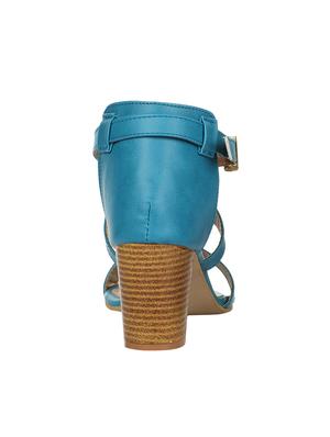 blue closed back sandals - 16007343 - Standard Image - 3