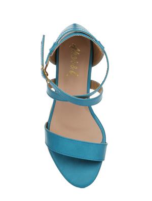 blue closed back sandals - 16007343 - Standard Image - 4