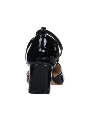 black ankle strap sandals - 16007358 - Standard Image - 3