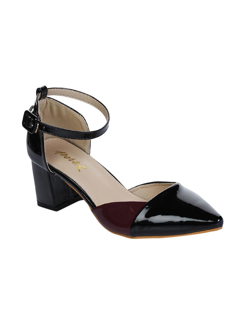 black ankle strap sandals - 16007358 - Zoom Image - 1