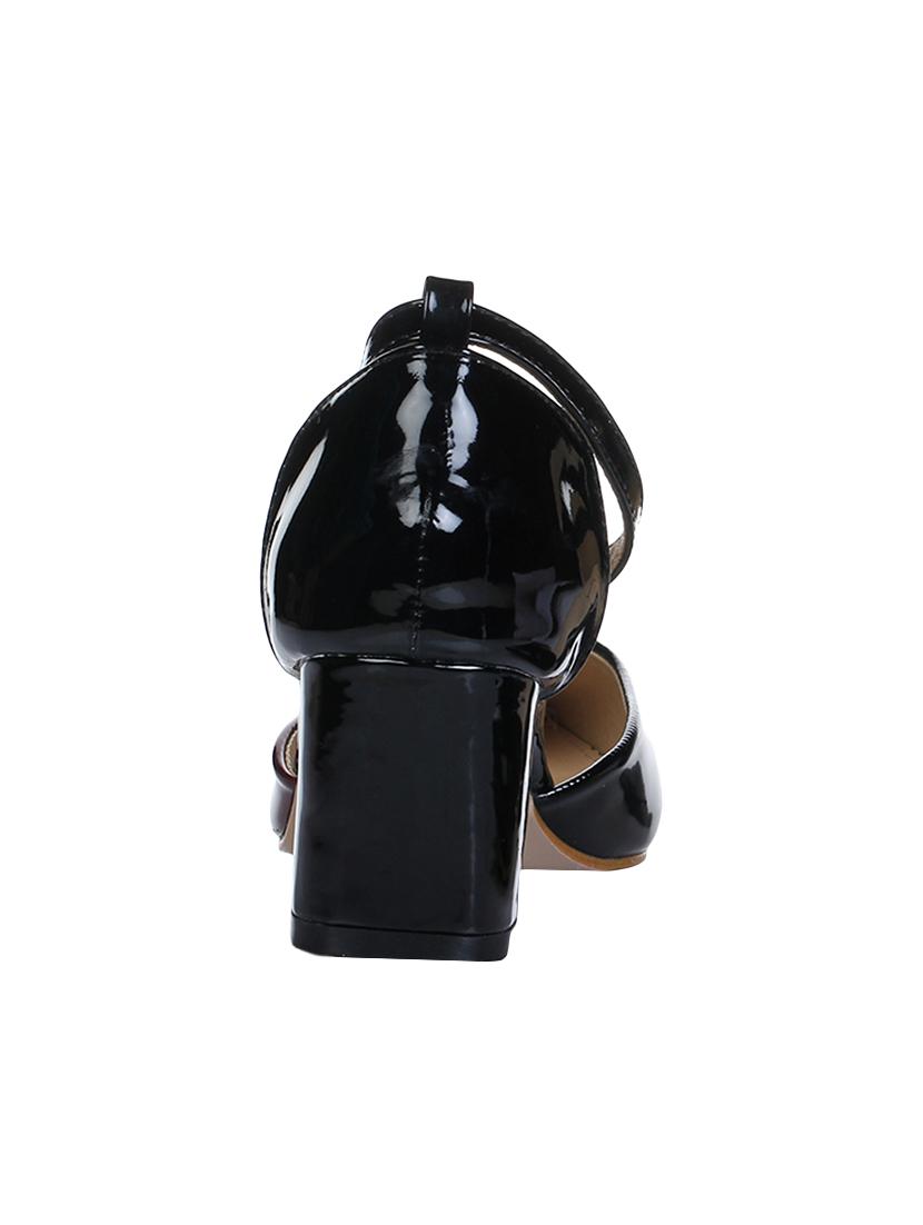 black ankle strap sandals - 16007358 - Zoom Image - 3