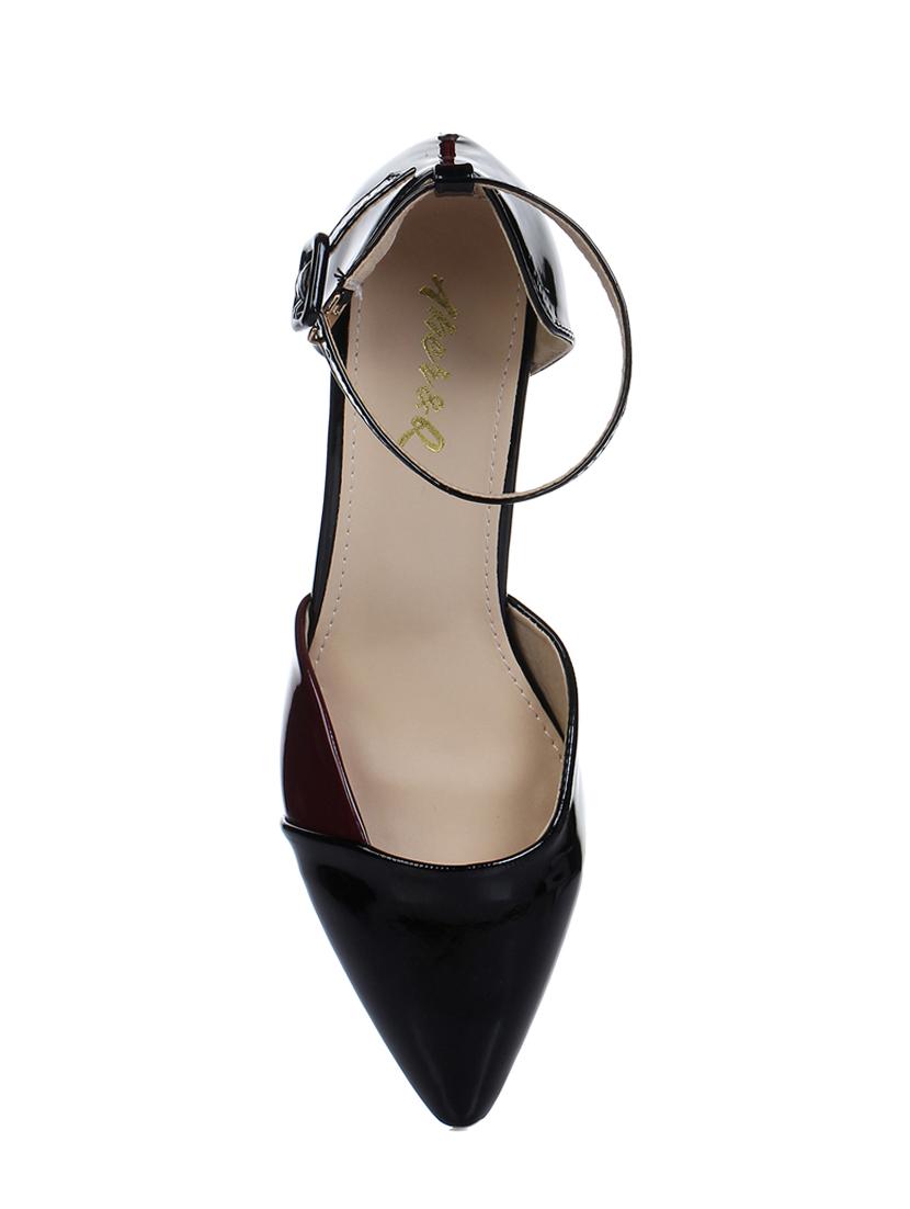 black ankle strap sandals - 16007358 - Zoom Image - 4