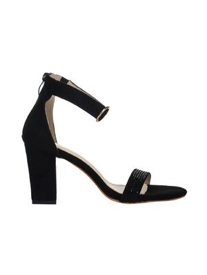 black ankle strap sandals - 16007362 - Standard Image - 2