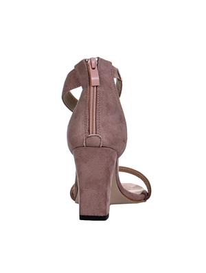 brown ankle strap sandals - 16007363 - Standard Image - 3