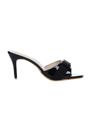black slip on sandals - 16007365 - Standard Image - 2