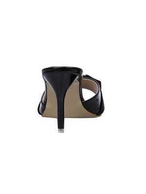black slip on sandals - 16007365 - Standard Image - 3