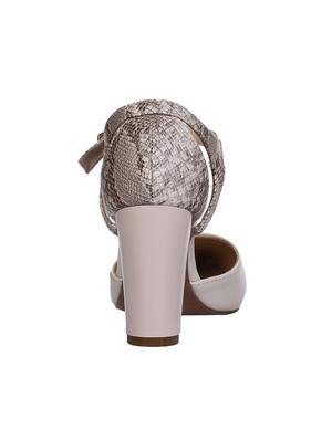 white synthetic sandals - 16007386 - Standard Image - 3