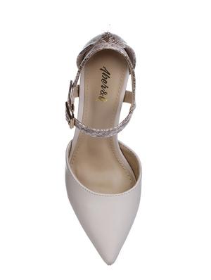 white synthetic sandals - 16007386 - Standard Image - 4