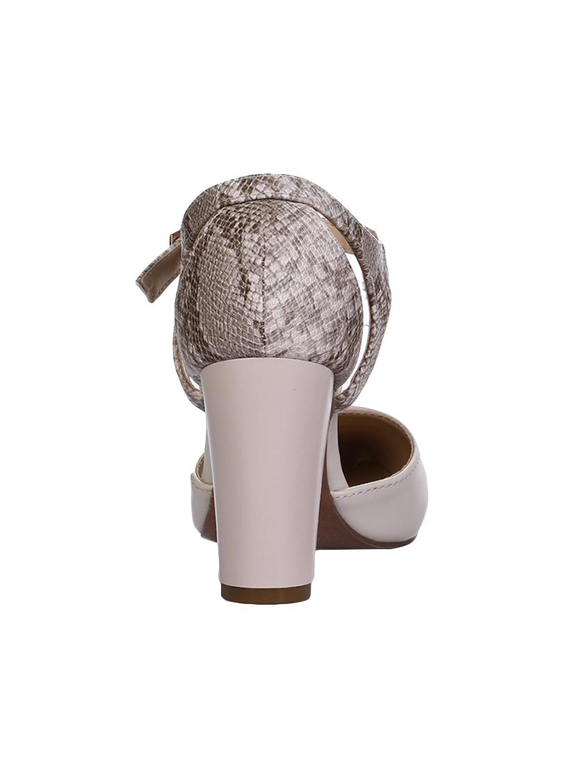 white synthetic sandals - 16007386 - Zoom Image - 3