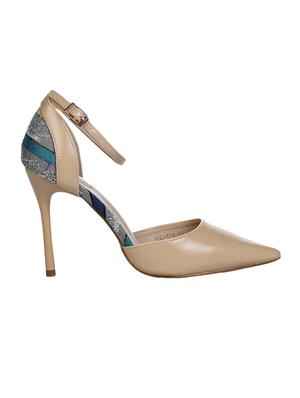beige synthetic sandals - 16007407 - Standard Image - 2
