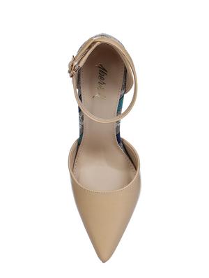 beige synthetic sandals - 16007407 - Standard Image - 4