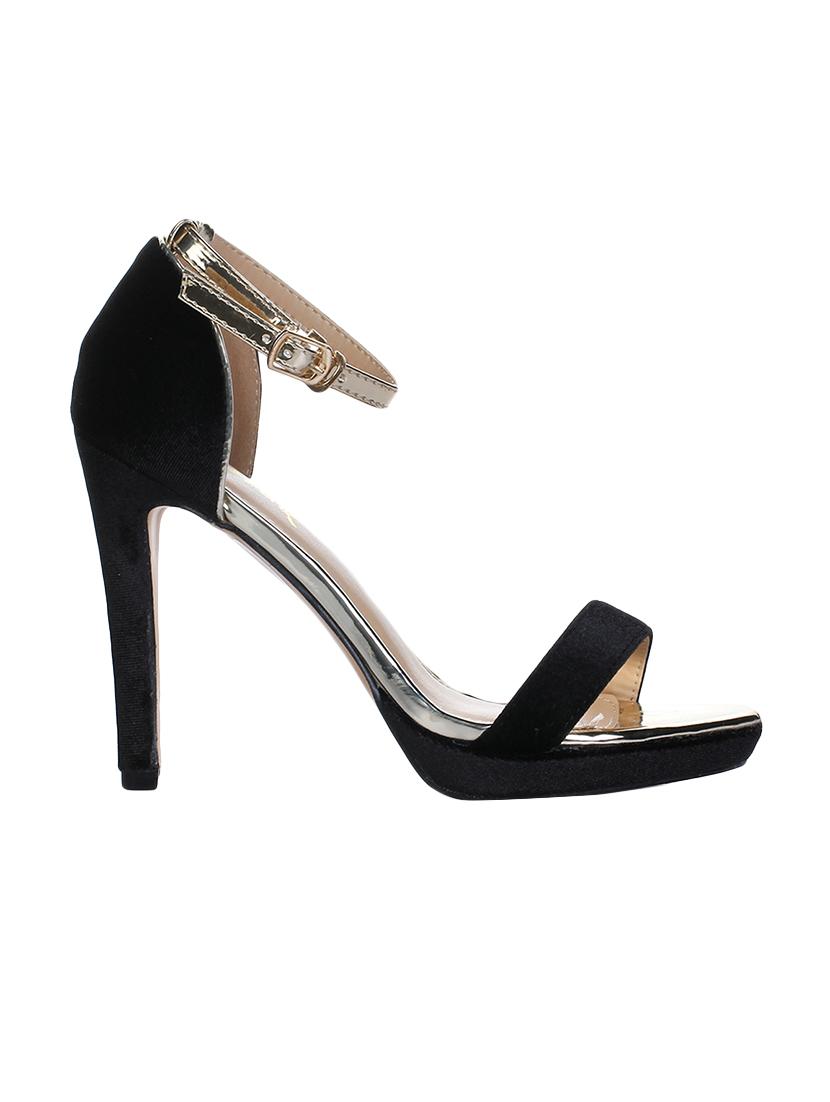 black synthetic sandals - 16007409 - Zoom Image - 2