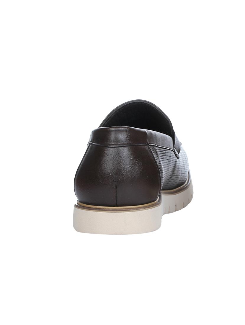 brown leather tassel slipons - 16007882 - Zoom Image - 3