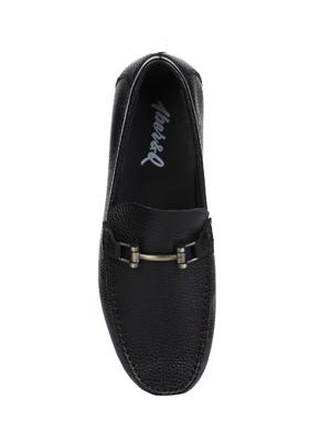 brown leather slip on loafers - 16007887 - Standard Image - 4