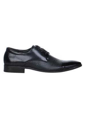 black leather lace-up derbys - 16007896 - Standard Image - 2