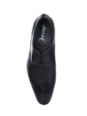 black leather lace-up derbys - 16007896 - Standard Image - 4