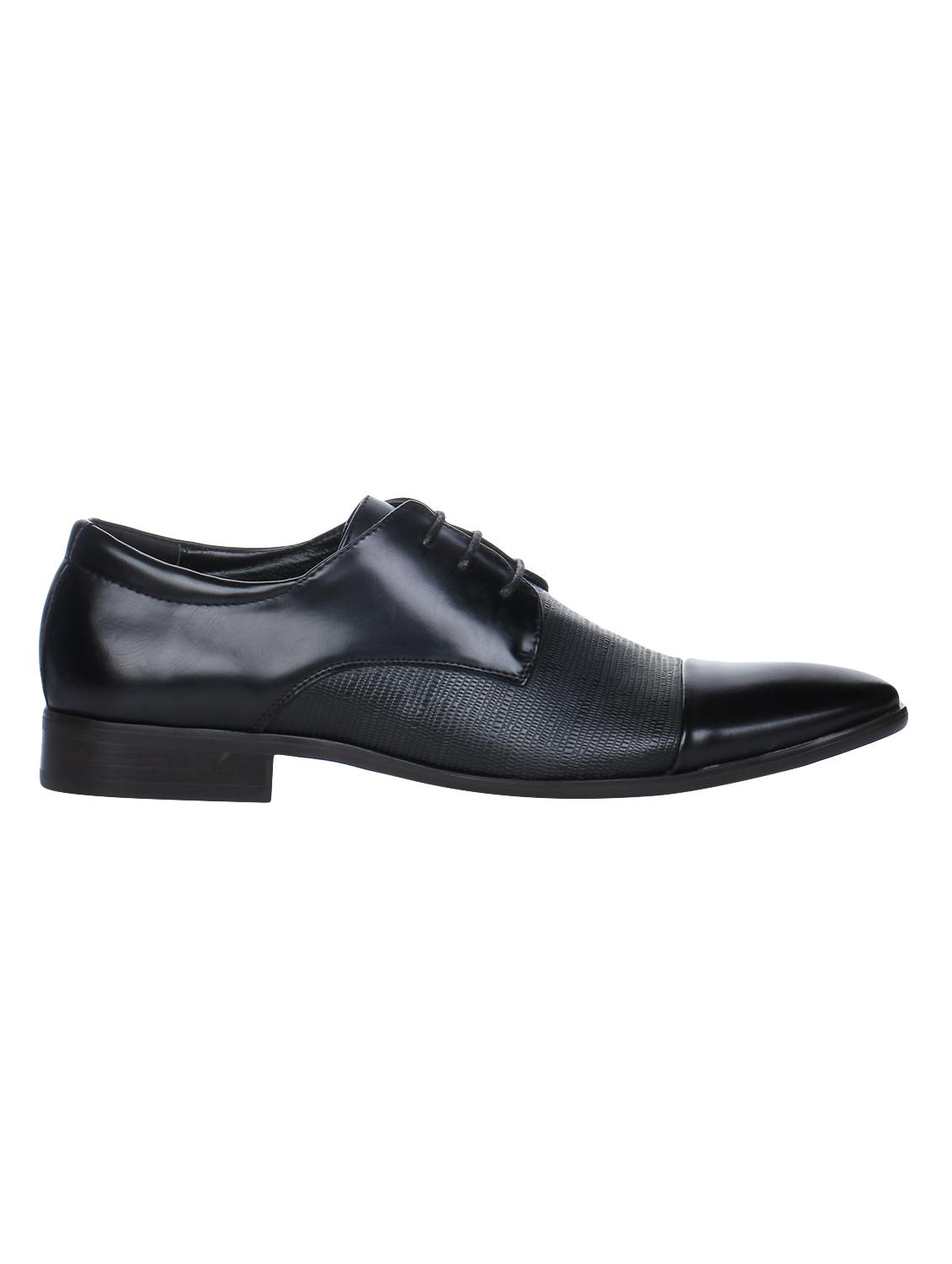 black leather lace-up derbys - 16007896 - Zoom Image - 2