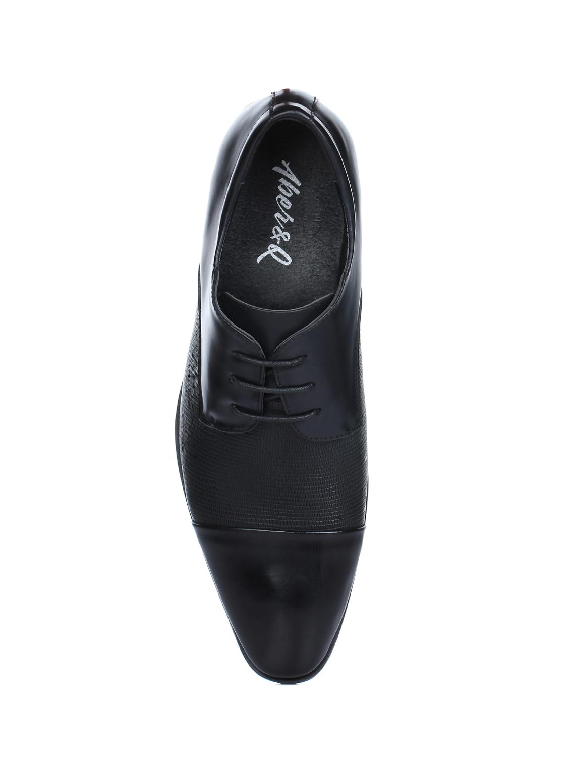 black leather lace-up derbys - 16007896 - Zoom Image - 4