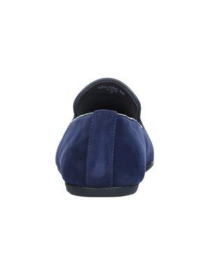 navy velvet casual slip ons - 16007925 - Standard Image - 3