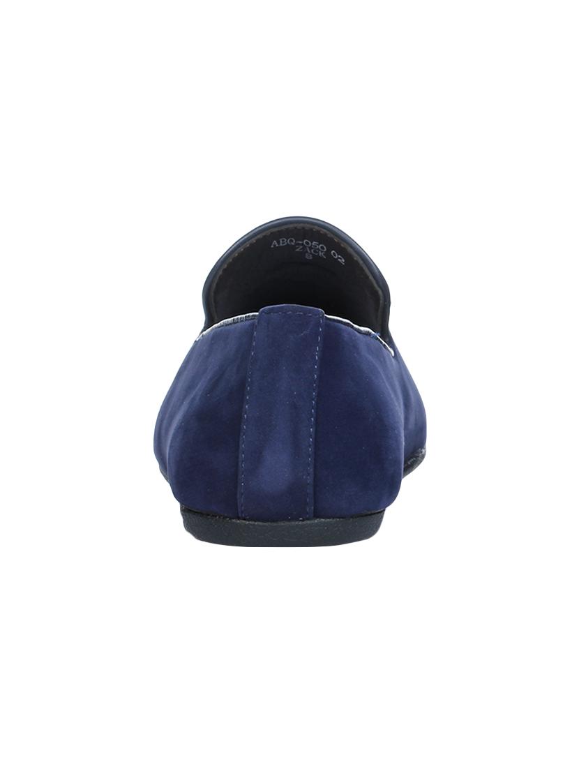 navy velvet casual slip ons - 16007925 - Zoom Image - 3