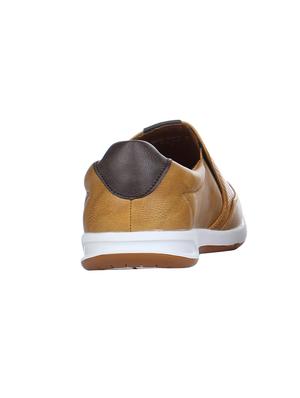 tan leather casual slip ons - 16007947 - Standard Image - 3