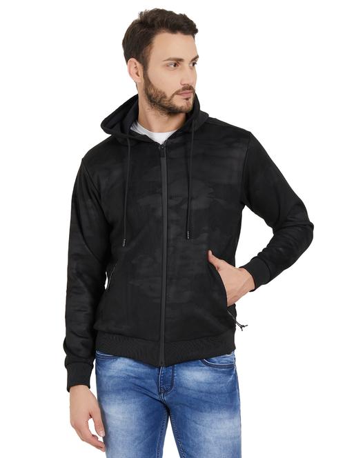 black printed sweatshirt - 16008029 - Standard Image - 1