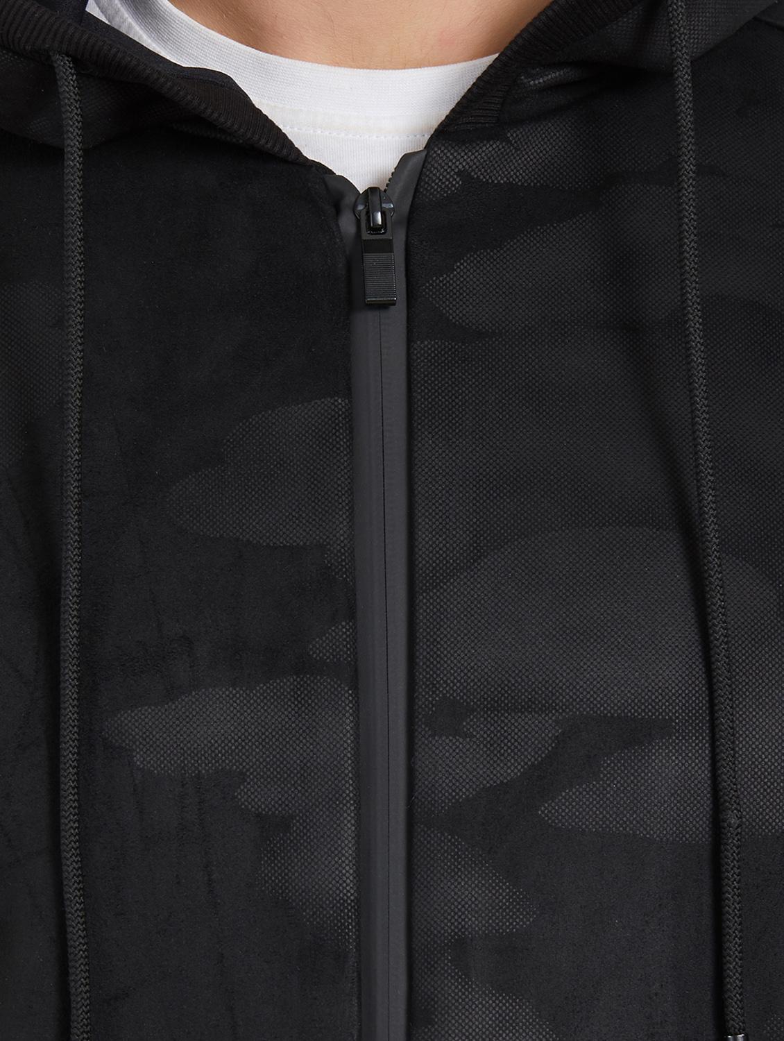 black printed sweatshirt - 16008029 - Zoom Image - 5