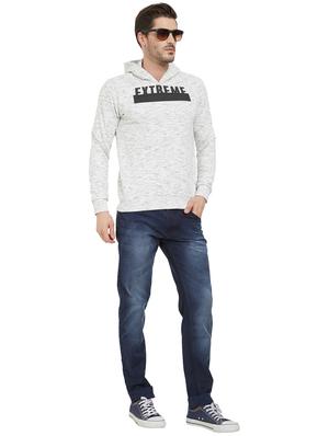 grey printed sweatshirt - 16008035 - Standard Image - 4