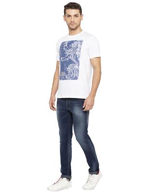 white printed tshirt - 16008046 - Standard Image - 4