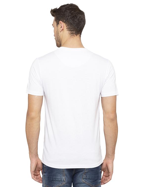 white printed tshirt - 16008046 - Zoom Image - 3