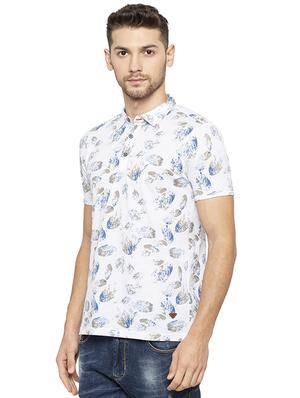 white printed tshirt - 16008066 - Standard Image - 2