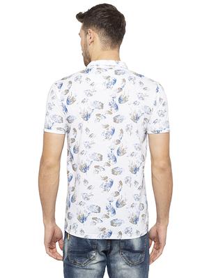 white printed tshirt - 16008066 - Standard Image - 3