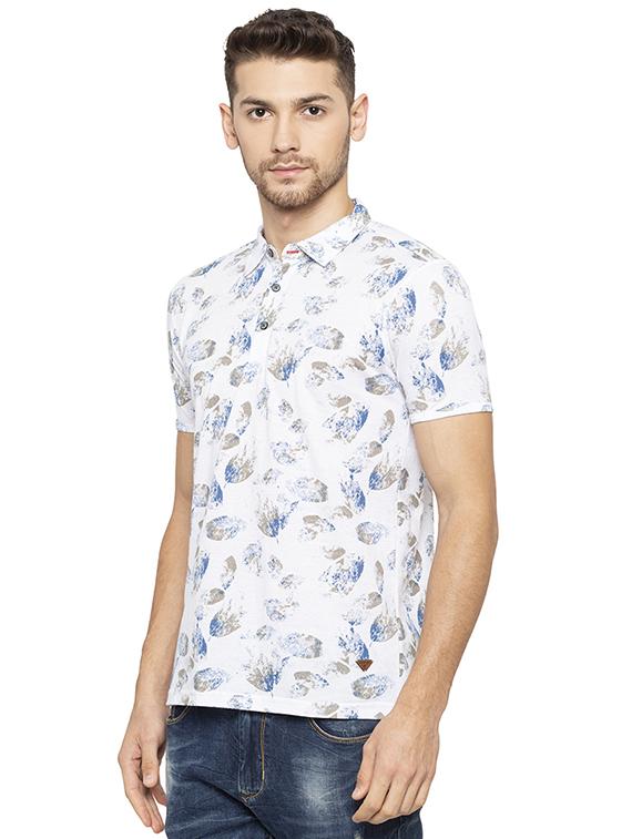 white printed tshirt - 16008066 - Zoom Image - 2
