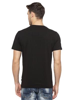 black typographic t-shirt - 16008078 - Standard Image - 3