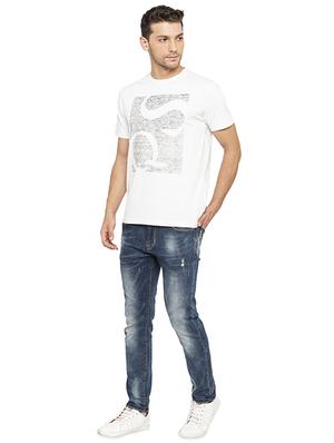 white typographic tshirt - 16008079 - Standard Image - 4