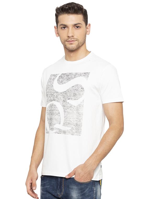 white typographic tshirt - 16008079 - Zoom Image - 2