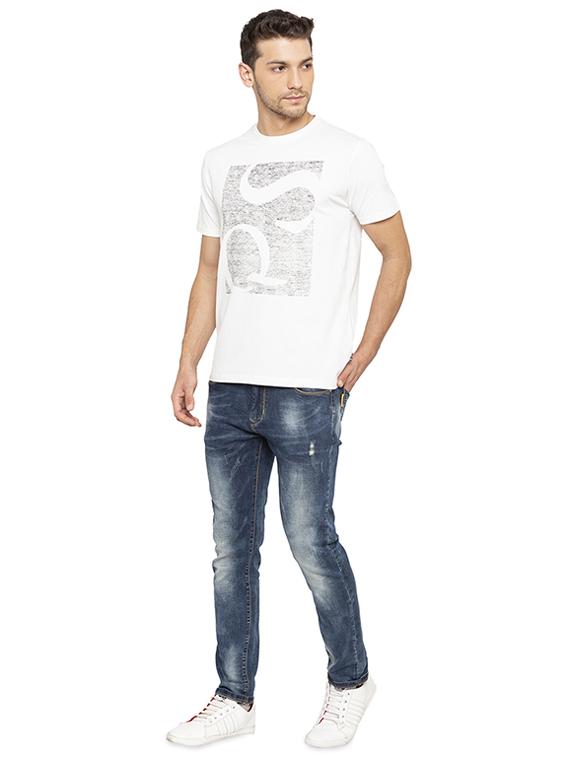 white typographic tshirt - 16008079 - Zoom Image - 4
