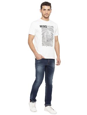 white printed tshirt - 16008082 - Standard Image - 4